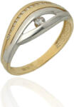Gold rings AU84256 - 14 karátos női arany eljegyzési gyűrű Méret: 58 (AU84256)