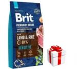 Brit Brit Premium By Nature Sensitive bárány 8kg + Meglepetés A Kutyádnak Ingynes