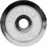 Fitforce Súlyzótárcsa 2, 5kg Chrom 30mm Súlytárcsa