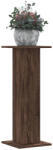 vidaXL 2 db barna tölgy szerelt fa növénytartó állvány 30 x 30 x 80 cm (3307870) - valora