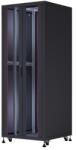 Formrack 42U Cosmoline 800x800 19 szabadon álló rack szekrény - RAL9005 fekete (CSM-42U8080)