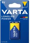 VARTA 4922121411 Longlife Power 9V (6RL61) alkáli elem 1db/bliszter (4922121411)