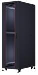 Formrack 26U Cosmoline 600x1000 19 szabadon álló rack szekrény - RAL9005 fekete (CSM-26U60100)