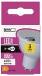 EMOS ZQ8255D GU10/7W (60W)/800 lm/természetes fehér/dimmelhető Classic MR16 LED izzó (ZQ8255D) - oneclick
