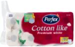 Perfex Toalettpapír 3 rétegű kistekercses 100% cellulóz 180 lap/16 tekercs/csomag Premium Cotton Like Boni Perfex hófehér (59998) - irodasziget