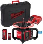 Milwaukee M18RLOHV1200-501C forgólézer Hatósugár: 0 - 1200 m | 1 x 5 Ah akku + töltő | Kofferben (4933493204)