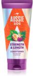 Aussie SOS Strength & Length balsam pentru indreptare pentru păr lung 200 ml