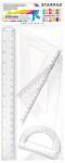 Starpak Vonalzó szett 4 db-os, 20 cm (174931)