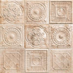 Mainzu Csempe, Mainzu TIN-TILE RUSTY CREAM 20X20 - mozaikkeramia