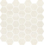 Cersanit Dekorlap, Cersanit BANTU CREAM HEKSAGON SMALL MOSAIC GLOSSY 29X29, 7 - mozaikkeramia