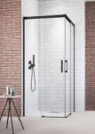 Radaway Zuhanykabin, Radaway Idea Black KDD 80x90 - mozaikkeramia