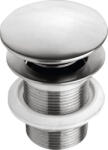 Sapho Lefolyó, MINIMAL Kliklak leeresztő túlfolyós mosdóhoz 1˝1/4 inox MI057 Sapho