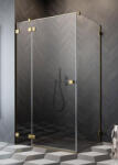 Radaway Zuhanykabin, Radaway Essenza Pro KDJ gold 100x90 Balos - mozaikkeramia
