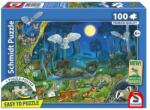 Schmidt Spiele 100 db-os puzzle - Animals in the Forest at Night (56529)