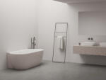 RAVAK Kád, Ravak Vana Freedom Wall II Tec 170x87, Alabaster Pink/fehér, fehér túlfolyóval CC71600000 - mozaikkeramia
