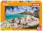 Schmidt Spiele 200 db-os puzzle - Disney - Mickey and Minnie in San Francisco, Thomas Kinkade (56559) (56559)