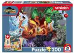Schmidt Spiele 200 db-os Schleich puzzle figurával - Eldrador Creatures (56566) (56566)