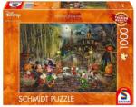 Schmidt Spiele 1000 db-os puzzle - Disney - Mickey and Minnie - Halloween Fun, Thomas Kinkade (58033) (58033)