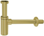 SAPHO Mosdó szifon, Sapho mosdószifon, 1'1/4, 32mm, matt arany SI519 - mozaikkeramia