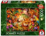 Schmidt Spiele 1000 db-os puzzle - Flowers, Fur and Feathers (59795) (59795)