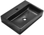 Diplon Mosdó, Diplon Kerámia mosdó WB7217MB matt fekete, 51x36 cm - mozaikkeramia