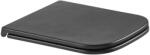 Wellis WC tető, Wellis WF00186 Aurora Black soft Closing WC ülőke - mozaikkeramia