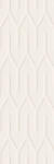 Paradyz Csempe, Paradyz Nightwish Bianco STRUKTURA B MAT 25x75 - mozaikkeramia
