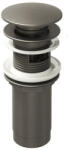 Ravak Lefolyó, Ravak Mosdólefolyó Click-Clack rendszerrel, Graphite Brushed X01837