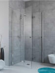 Radaway Zuhanykabin, Radaway Fuenta KDD B szögletes zuhanykabin 90x80 átlátszó - mozaikkeramia