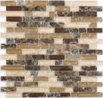 Aita Mozaik, Aita Fizz Brown Mix 29, 8x30, 5 - mozaikkeramia