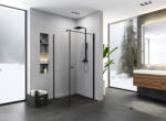 Roltechnik Zuhanykabin, Roltechnik New Trendy K-0801 Superia Black 90x80 cm - mozaikkeramia