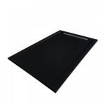 West Zuhanytálca, West Freya 70x120 cm, black - mozaikkeramia