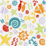 Zalakerámia Dekorlap, Zalakerámia CARNEVAL fényes dekor BOTOND F-23001 19, 8x19, 8