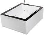 Wellis Hidromasszázs kád, Wellis WK00009-6 Nera Maxi E-Drive TOUCH Flipper csapteleppel - mozaikkeramia