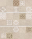 Zalakerámia Csempe, Zalakerámia CONCRETO Beige DECOR 20X50 ZAL-ZBD53078