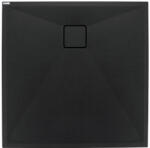 Deante Zuhanytálca, Deante Correo szögletes, gránit zuhanytálca, fekete 90x90 KQR_N41B - mozaikkeramia
