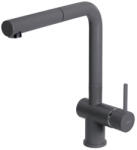 Elleci Mosogató csaptelep, Elleci Csaptelep Stream Plus K99 dark grey - mozaikkeramia