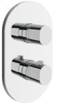 RAVAK Falba süllyesztett csaptelep, Ravak Chrome II CR II 067.00CR II. O3. RB071 termosztátos, belső egys - mozaikkeramia