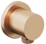 Ravak Fali zuhany csatlakozó, Ravak 701.61RGB Fali zuhany csatlakozó, Rose Gold Brushed X07P709 - mozaikkeramia