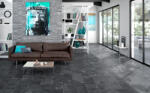 Colorker Járólap, Colorker Zen Stone Dark 75x75 - mozaikkeramia