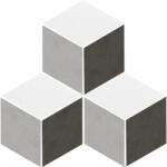 Zalakerámia Dekorlap, Zalakerámia ZMG 32091 CEMENTI matt dekor padlómozaik 22x25