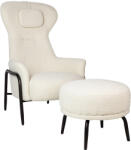 King Home Teddy Grand Fotel Bézs Lábtartóval