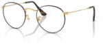 Ray-Ban Rame de ochelari Ray-Ban RX3447V Round Metal 3188 Rama ochelari