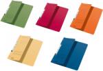 Leitz Dosar carton color, pentru incopciat, coperta 1/2, 5 culori, 25 buc/set Leitz PCKE3744005525