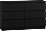 Nidilio M6 140 2X3 Komód - Fekete