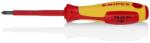 KNIPEX Отвертка PZ 1, VDE 1000V жълто-червена ръкохватка 187мм, Knipex (K982501) - xmall