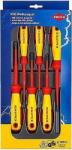 KNIPEX Комплект с 6 бр. отвертки VDE 1000V - 2х шлиц, 2х PH и 2х PZ, Knipex (K002012V04)