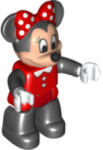 LEGO® Alkatrészek (Pick a Brick) Duplo Minnie egér piros fürdőruhában 6269052 (6269052)