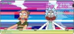  Mousepad FS Holding Animation: Rick and Morty - Glitched (FWBMPRIMOR24003XL) Mouse pad