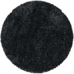 Fluffy Kerek Szőnyeg - Antracit - 160x160 cm (FLUFFY1601603500ANTHRAZIT)